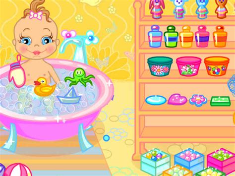 Baby Bathing Game