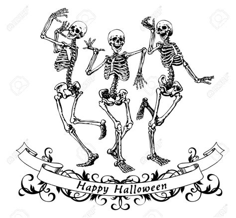 Stock Vector | Skeleton drawings, Spooky tattoos, Skeleton dance