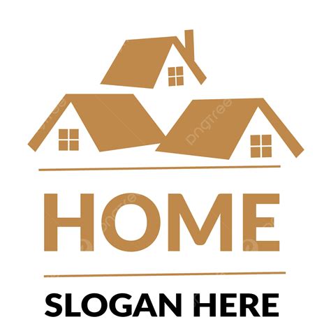 Home Slogan Here Logo Design, Home, Slogan, Logo Design PNG and Vector with Transparent ...