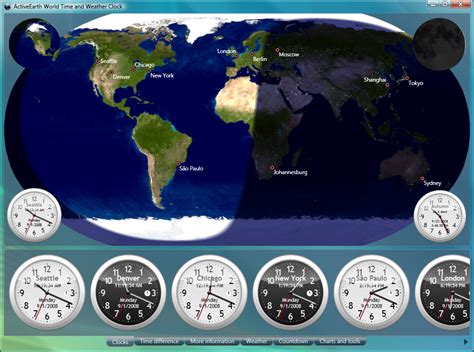 World Map Time Zone Wall Clock at David Sweet blog