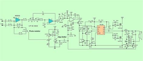 circuit-schematic-class-d-500w-amplifier-ne5532-ir2184-knp9120-mosfet Electronics Projects in ...