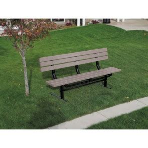 Recycled Benches - Park Equipment - American Playground Company