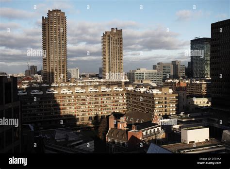 The barbican centre aerial hi-res stock photography and images - Alamy