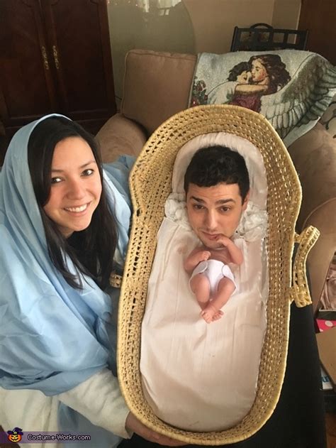 Mary and Baby Jesus Couple Costume