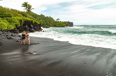 Maui Black Sand Beaches | Must Do Stop On Road To Hana