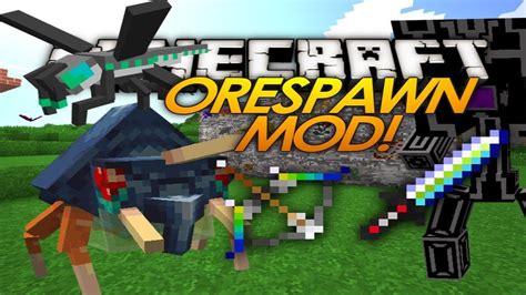 orespawn mod showcase - YouTube