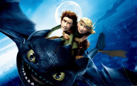 wall 1409235702 how to train your dragon hiccup toothless and astrid - mathildarosa Wallpaper ...