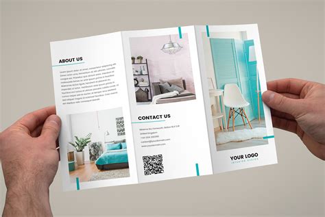 Brochure – Interior Design Tri-Fold Template on Behance