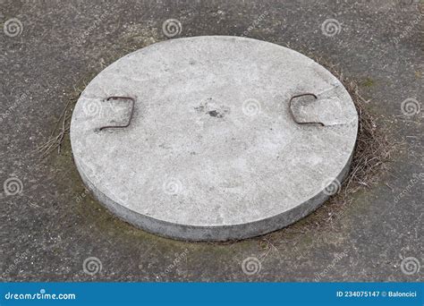 Underground Septic Tank Access Cover Stock Image | CartoonDealer.com #24253051