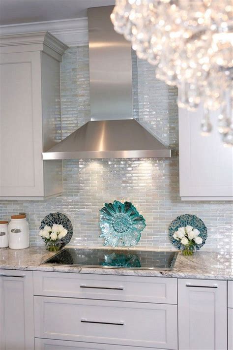 Kitchen Backsplash Ideas Glass Tile - Image to u