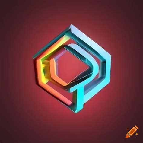 3d logo design on Craiyon