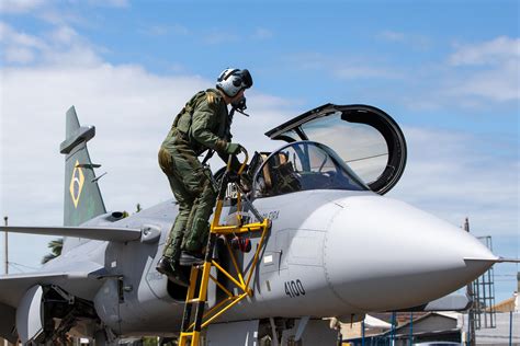 The first Brazilian Gripen has flown in Brazil