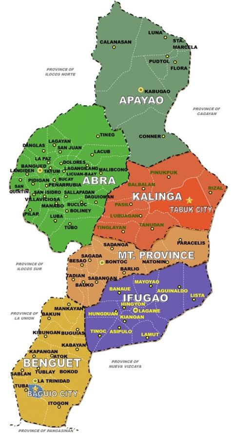 File:Cordillera admininistrative region map.jpg - Philippines