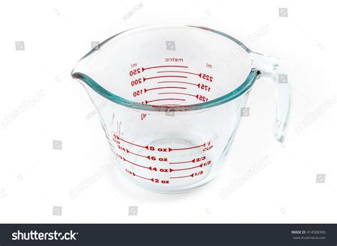 Measuring Glass Beaker On White Background Stock Photo 414508399 | Shutterstock