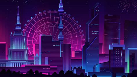 Neon City wallpaper : r/outrun