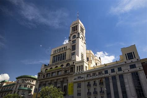 Modern Architecture on the Streets of the Famous Capital of Spain - Madrid 2018-08-12 Editorial ...