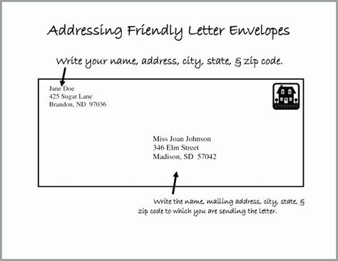 Free printable envelope address template - honmontreal