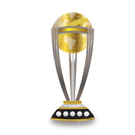 World Cup Trophy Vector Design Images, Icc World Cup Trophy Design, World Cup, Icc, Trophy PNG ...