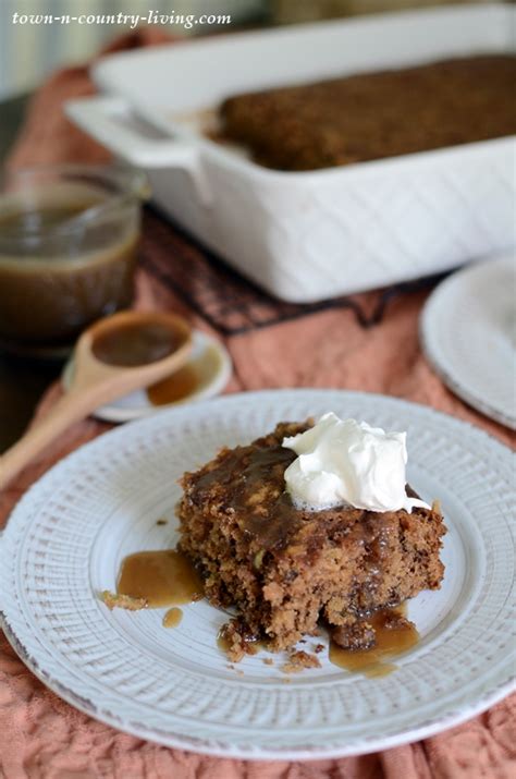 Apple Cake with Caramel Sauce: 19 Apple Recipes - Town & Country Living