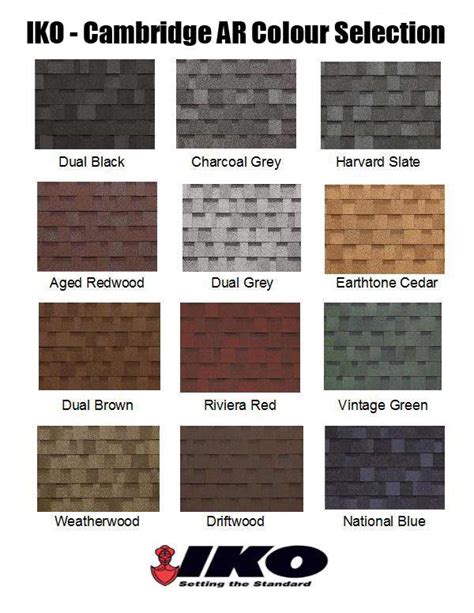 Asphalt Shingle Colors