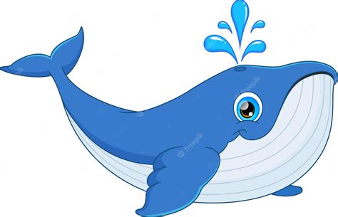 Premium Vector | Cute whale cartoon