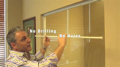 How To Install A Spring Tension Curtain Rod You