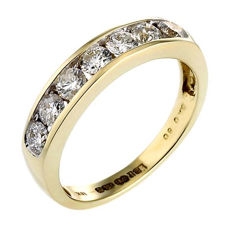 18ct Gold Half Carat Diamond Eternity Ring | H.Samuel