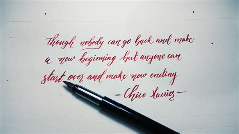 First time I tried to write brush pen type of handwriting using fountain pen : r/Handwriting