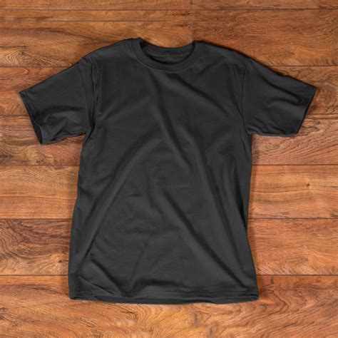 T shirt black Mockup Template for Free Download on Pngtree