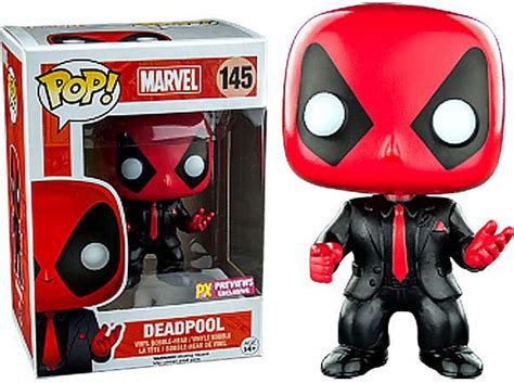 Funko Marvel Universe Funko POP Marvel Dressed to Kill Deadpool Vinyl Bobble Head 145 - ToyWiz