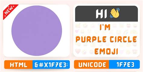 Purple Circle Emoji Copy Paste, Meaning | Unicode