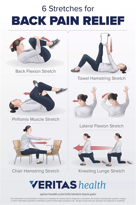 Printable Back Pain Exercises And Stretches