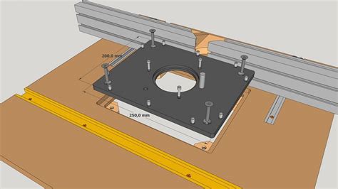 How to make a Router Table Insert Plate - Paoson Blog - Routers / Drill