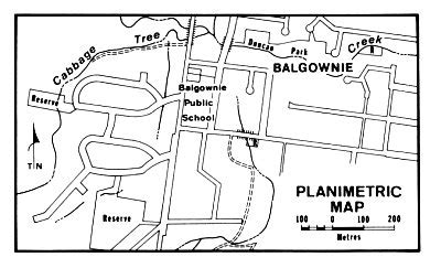 Map Analysis: Planimetric Map