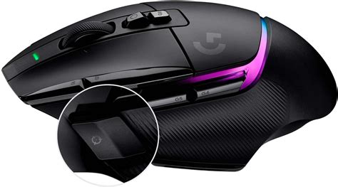 Logitech G502 X PLUS LIGHTSPEED Wireless Gaming Mouse with HERO 25K Sensor Black 910-006160 ...