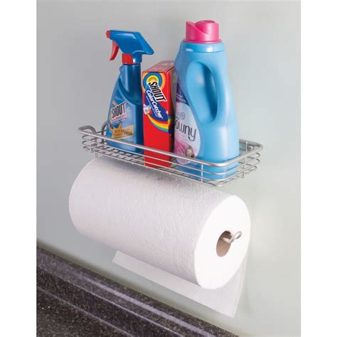 InterDesign Classico Wall Mount Paper Towel Holder w/Shelf - Walmart.com