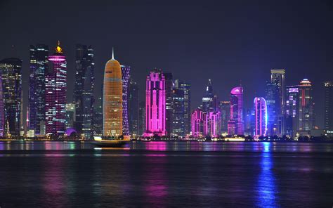 Qatar Skyline Wallpapers - Top Free Qatar Skyline Backgrounds - WallpaperAccess