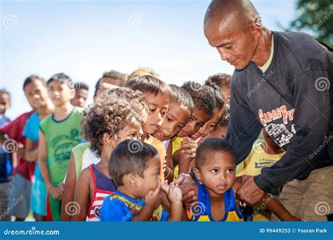 The Aeta Tribe Children Near Mount Pinatubo on Aug 27, 2017 in S Editorial Stock Photo - Image ...