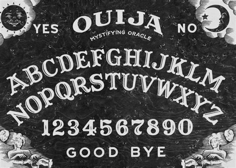 'Ouija Board Black' Poster by DD ART | Displate in 2022 | Ouija, Ouija board, Goth wallpaper