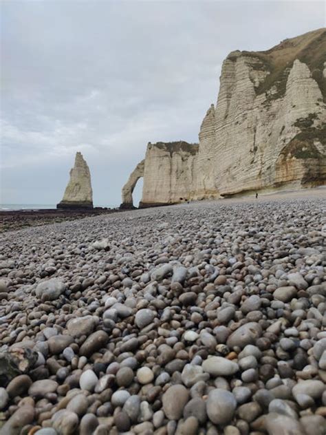 Black and White Picture of a Rock Formation · Free Stock Photo