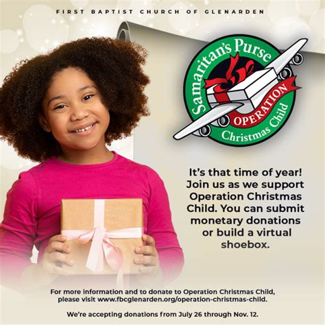 Operation Christmas Child Shoebox