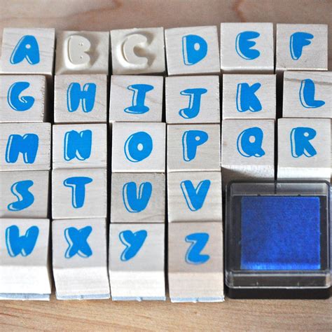 Alphabet Rubber Stamp Kit – Imagine Childhood