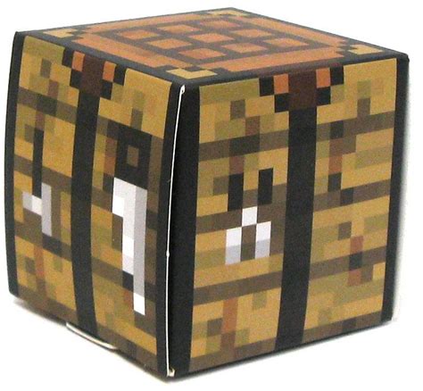 Minecraft Crafting Table Papercraft Single Piece Jazwares - ToyWiz