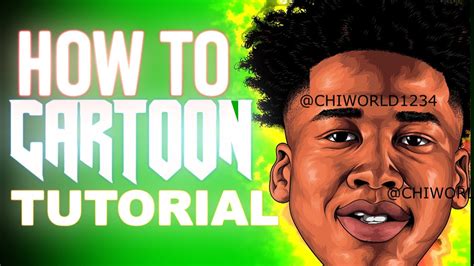 How To Cartoon Yourself !- Tutorial ( ADOBE ILLUSTRATOR ) - YouTube