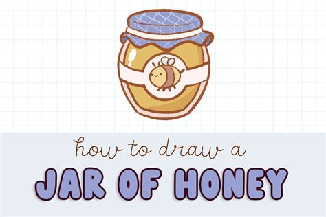 Printable Cute Drawing Honey Jar Sketch For Coloring 8384565 Vector Art | Porn Sex Picture