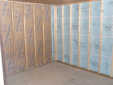 Basement insulation fiberglass and foam board. - Home Construction Improvement