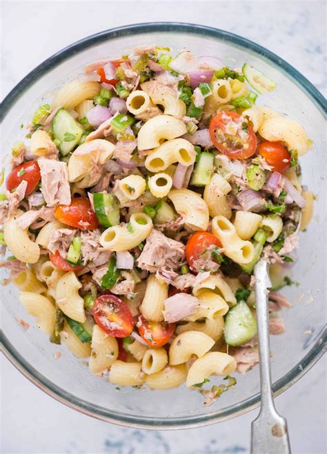 Tuna Fish Pasta Salad Recipe | Deporecipe.co