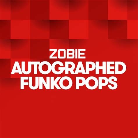 Autographed Funko Pop Vinyl Figures | Authentic Celebrity Signings – Zobie Productions