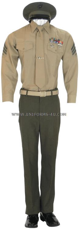 USMC ENLISTED SERVICE BRAVO UNIFORM