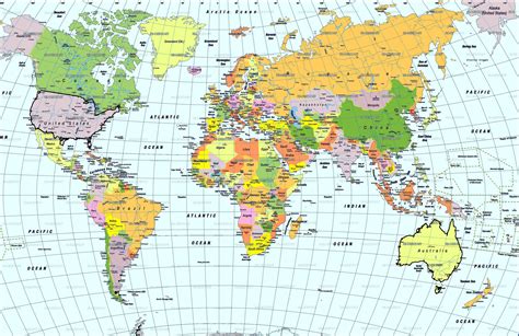 2023 World Map Political High Resolution 2022 – World Map With Major Countries